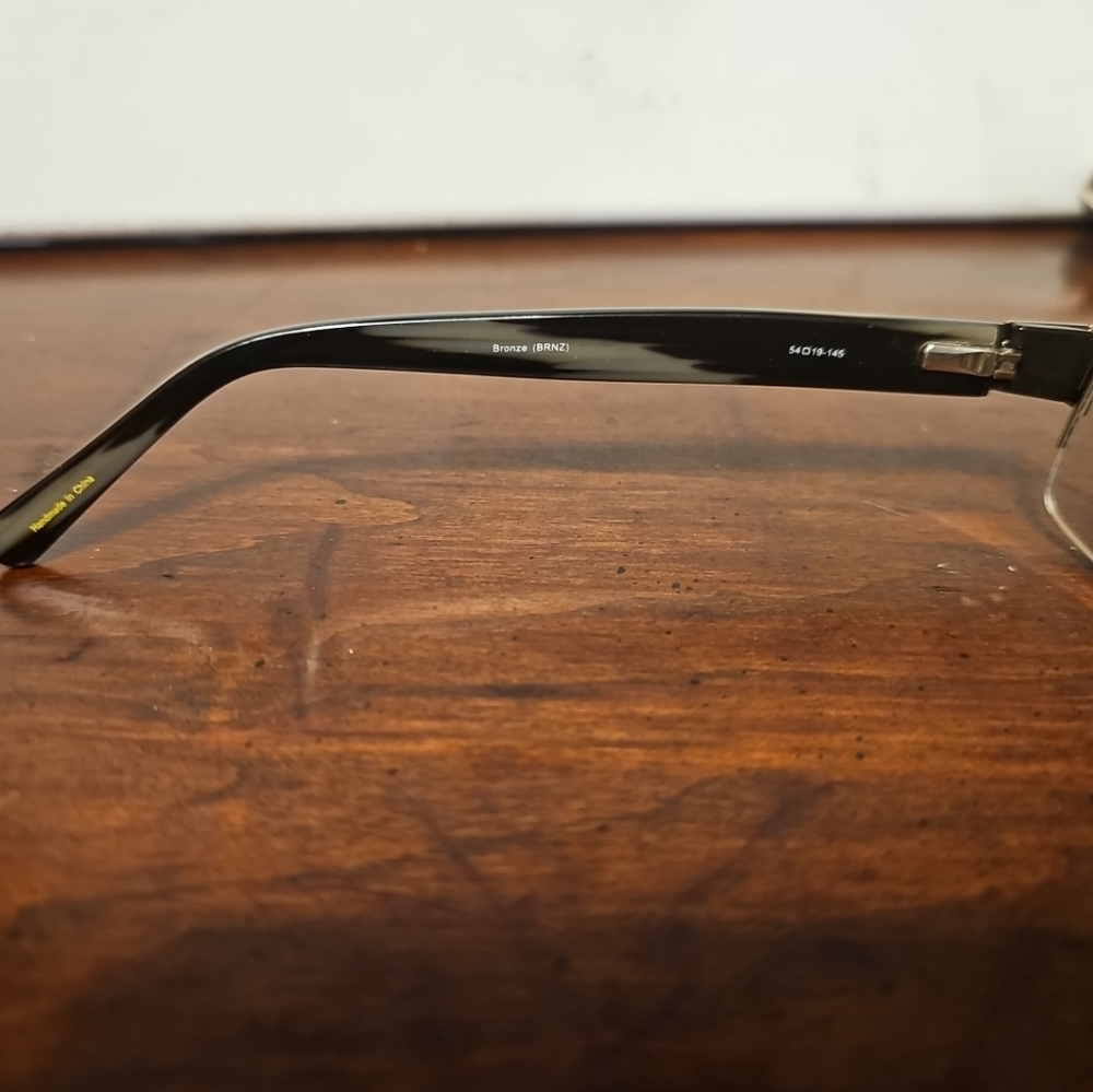 American Classic Ladys Black and Silver Eyeglasses Frames - Picture 2 of 4
